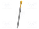 Test needle; Operational spring compression: 4mm; 20A; Ø: 2mm
