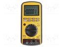 Digital multimeter; LCD 5 digits; Bargraph: 51segm; 2,5x/s