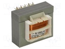Transformer: mains; 12VA; 230VAC; 12V; 12V; 0.5A; 0.5A; IP00