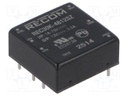 Converter: DC/DC; 30W; Uin: 36÷75V; Uout: 12VDC; Iout: 2.5A; 1"x1"
