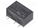 Converter: DC/DC; 2W; Uin: 4.5÷5.5V; Uout: 15VDC; Iout: 133mA; SIP7