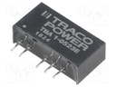 Converter: DC/DC; 1W; Uin: 4.5÷5.5V; Uout: 15VDC; Uout2: -15VDC; SIP7