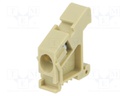 Holder; beige; Width: 10mm; TS15