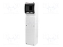 Enclosure: for modular components; grey; No.of mod: 6