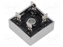 Bridge rectifier: single-phase; Urmax: 50V; If: 50A; Ifsm: 500A