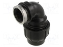 Splice terminal: clamping; Thread: G 1 1/2" internal; 63mm; Plast