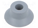 Suction cup; 18mm; 1.1g; Shore hardness: 55; 0.37cm3; SUF