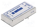 Converter: DC/DC; 15W; Uin: 9÷36V; Uout: 12VDC; Uout2: -12VDC; 2"x1"