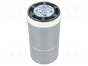 Signallers accessories: base extension; Colour: silver; IP55