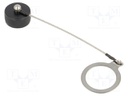 Accessories: protection cover; black; size 15; aluminium alloy
