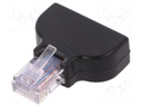 Adapter; PIN: 8; RJ45 plug,terminal block; screw terminal