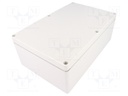 Enclosure: multipurpose; X: 160mm; Y: 250mm; Z: 90mm; EURONORD; ABS