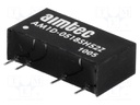 Converter: DC/DC; 1W; Uin: 4.5÷5.5V; 18VDC; Iout: 55mA; SIP7; 2.3g