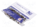 Holder; brown; Application: YDYp 2x1,for flat cable; 50pcs.