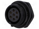 Socket; female; SP21; PIN: 7; IP68; soldering; 500V; 1.5mm2; 15A