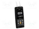 Manometer; -100÷100kPa; LCD; ±1%; Interface: USB C; Ø162x63mm; IP20