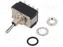 Switch: toggle; Pos: 2; 4PDT; ON-ON; 6A/125VAC; 6A/6VDC; -45÷140°C