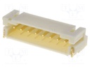 Socket; wire-board; male; 2mm; PIN: 8; SMT; 1A; tinned; -25÷85°C; 100V