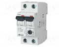 Motor breaker; 0.06kW; 220÷440VAC; DIN; 0.1÷0.16A; IP20; -25÷50°C