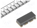 Resonator: ceramic; 2MHz; SMD; 7.4x3.4x1.8mm; ±0.5%