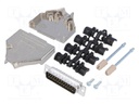D-Sub; PIN: 25; plug; male; turned contacts; straight; soldering