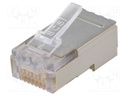 Connector: HDC; plug; male; Han Modular RJ45; PIN: 8; 1A; 50V