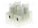 Terminal block; screw terminal; ways: 2; 2.5mm2; terminals: 4; 250V