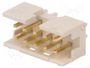 Socket; wire-board; male; Minitek; 2mm; PIN: 10; THT; on PCBs; 2A
