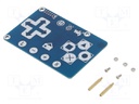 Sensor: touch; capacitive; I2C; 2.4÷5.5VDC; Channels: 16