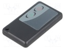 Enclosure: for remote controller; X: 29mm; Y: 52mm; Z: 7mm; ABS