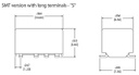 Relay: electromagnetic; DPDT; Ucoil: 5VDC; 0.5A/125VAC; 2A/30VDC