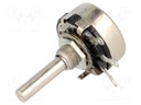 Potentiometer: shaft; single turn; 10kΩ; 2W; ±20%; soldered; 6mm