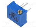 Potentiometer: mounting; multiturn; 20kΩ; 500mW; THT; ±10%; linear