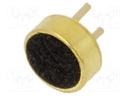 Microphone; electret; 100Hz÷10kHz; 2.2kΩ; -42dB; Ø4x1.5mm; 500uA