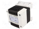 Transformer: safety; 200VA; 230VAC; 24V; IP20; Mounting: DIN; 3.95kg