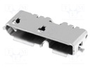 Socket; USB B micro; on PCBs; SMT; horizontal; double; USB 3.0