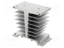 Heatsink: extruded; H; L: 106mm; W: 50mm; H: 96mm; aluminium; 1.6°C/W