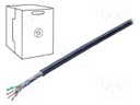Wire; SF/UTP; industrial Ethernet; 5e; stranded; Cu; 4x2x24AWG