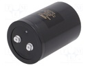 Capacitor: electrolytic; 8200uF; 450VDC; Leads: screw; ESR: 28mΩ
