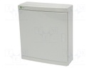 Enclosure: multimedia; IP40; Mounting: plaster embedded