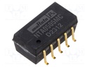 Isolated Board Mount DC/DC Converter, Miniature, ITE, 2 Output, 1 W, 5 V, 100 mA, -5 V