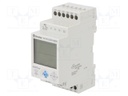 DIN Rail Digital Timer, 84 Series, Multifunction, 0.1 s, 9999 h