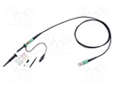 Oscilloscope probe; Band: ≤250MHz; Attenuator: 10: 1/1: 1; 1.2m