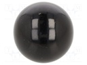 Ball knob; Ø: 20mm; Int.thread: M5; duroplast PF
