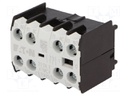 Auxiliary contacts; Series: DILEM,DILER; Leads: screw terminals