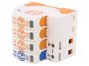 Surge arrestor; Mounting: DIN; IP20