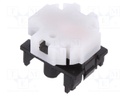 Switch: keypad; Pos: 2; SPST-NO; 0.1A/28VDC; white; Illumin: none
