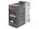 Contactor: 3-pole; NO x3; 24÷60VAC; 65A; DIN,on panel; AF; -25÷60°C