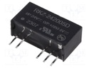 Converter: DC/DC; 2W; Uin: 21.6÷26.4V; Uout: 20VDC; Uout2: -5VDC