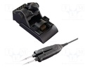 Soldering iron: hot microtweezers; for soldering station